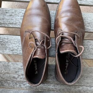 Timberland Brown Leather Chukka Boots